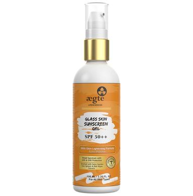 Aegte Glass Skin Sunscreen Gel SPF 50++