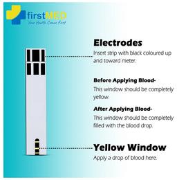 Firstmed BG 208 Blood Glucose Test Strip
