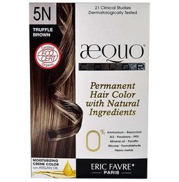 Aequo Permanent Hair Color with Natural Ingreidents Truffle Brown 5N