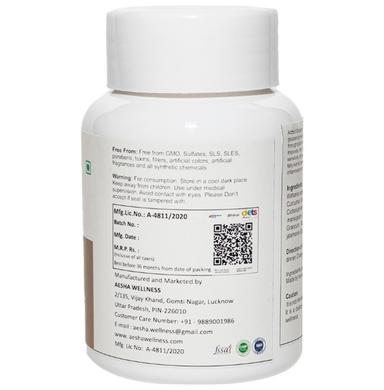 Aesha Wellness Herbal Supplement for Diabetic Vegetarian Capsule