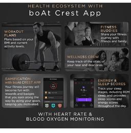 Boat Wave Lynk Voice Smart Watch Active Black