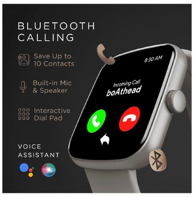 Boat Wave Lynk Voice Smart Watch Grey