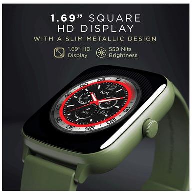 Boat Wave Style Smart Watch Olive Green