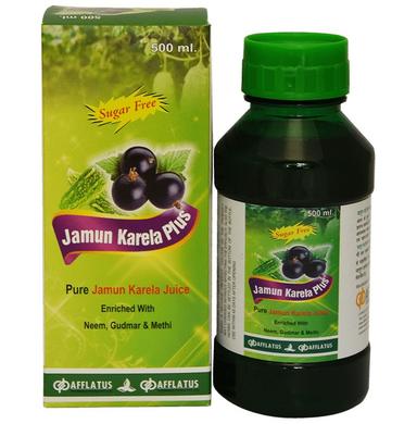 Afflatus Jamun Karela Plus Juice Sugar Free