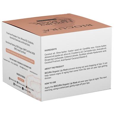 Biocura Organic Lip Mask Coconut