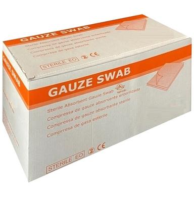 Agarwals Alpha Absorbent Gauze Swabs Sterile 10cm x 10cm x 12ply