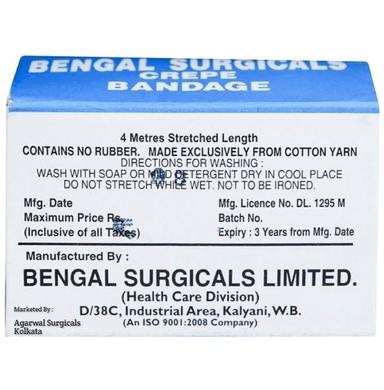 Agarwals Bengal Crepe Bandage 5cm x 4m