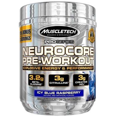 Muscletech Pro Series Neurocore Pre-Workout Powder Blue Raspberry