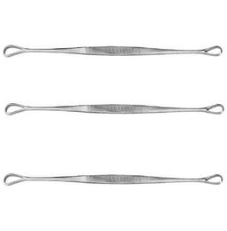 Agarwals Combo Pack of Uterine Curette Double Ended (Small , Medium , Large) Hole