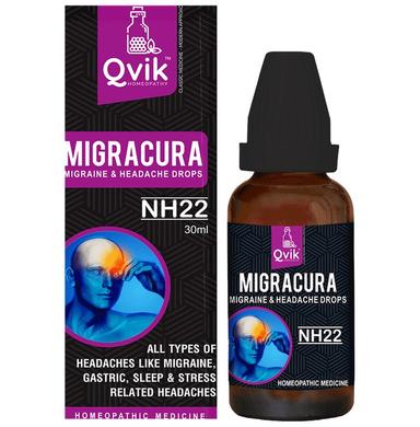 Qvik Nh22 Migranecura Migrane & Headache Drop
