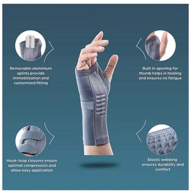 Agarwals Elastic Wrist Splint Left Hand Small