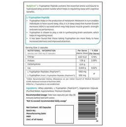 Body First L-Tryptophan Peptide Capsule