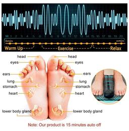 Agarwals EMS Electric Portable Folding Foot Massager Mat with Stimulator