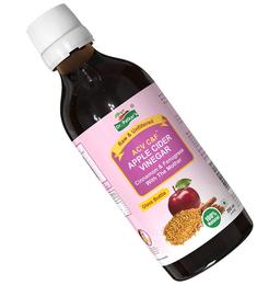 Dr. Patkar's Apple Cider Vinegar with Cinnamon, Fenugreek & The Mother | Raw & Filtered for Sugar & Diabetes Control
