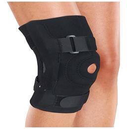 Agarwals Knee Wrap Hinged Neoprene Black Small