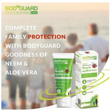 Bodyguard Natural Mosquito Repellent Cream with Aloe Vera & Neem Extract