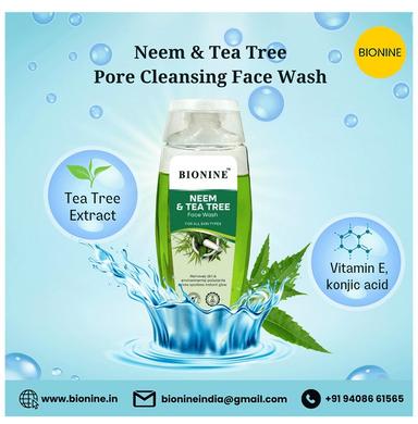 Bionine Neem & Tea Tree Face Wash