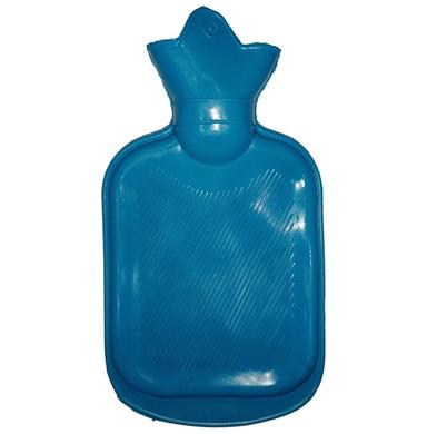 Mycure Rubber Hot Water Bag for Pain Relief & Massager Blue