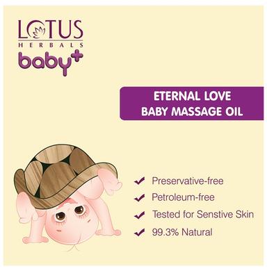 Lotus Herbals Baby+ Eternal Love Baby Massage Oil