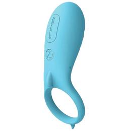 Azure Zemalia Powerful Shark Massager for Men Sky Blue
