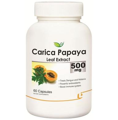 Biotrex Carica Papaya Leaf Extract 500mg Capsule