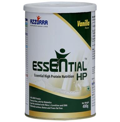 Azzurra Essential High Protein Nutrition with L-Creatine & DHA | Flavour Powder Vanilla