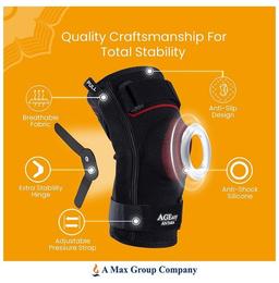 AGEasy Comfort Knee Cap with Hinged Side Support Medium