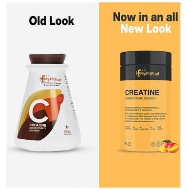 MyFitFuel Creatine Monohydrate 200 Mesh Powder Unflavoured