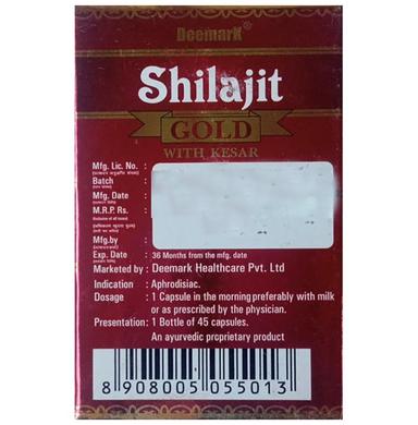 Deemark Shilajit Gold with Kesar Capsule (10 Each)