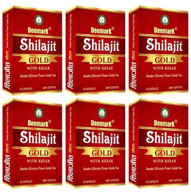 Deemark Shilajit Gold with Kesar Capsule (10 Each)