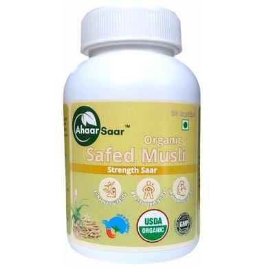 Ahaar Saar Organic Safed Musli Capsule