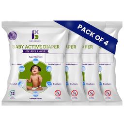 Babe's & Buddy's Baby Active Diaper (5 Each) Medium