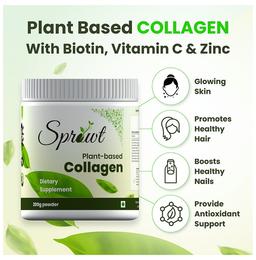 Sprowt Plant-Based Collagen Powder (200gm Each)