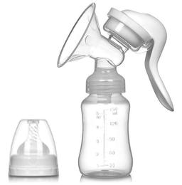 AHC Manual Massage Breast Feeding Pump with Bottle and Nipple