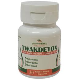 Deep Ayurveda Twakdetox Skin Care Herbal Formulation Extract Based Capsule