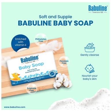 Babuline Baby Soap for new Born | No Harmful Chemicals | Paraben & Sulphate Free | Dermatologically tested