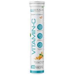 Biovitalia Organics Vitamin C Effervescent Tablet Orange