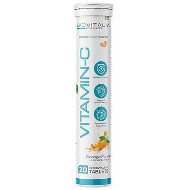 Biovitalia Organics Vitamin C Effervescent Tablet Orange
