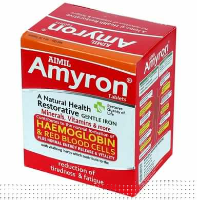 Aimil Amyron Tablet for Healthy Haemoglobin & Red Blood Cells