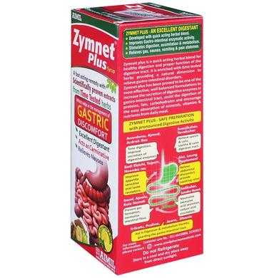 Aimil Pharmaceuticals Zymnet Plus Syrup | Relieves Nausea & Improves Digestion