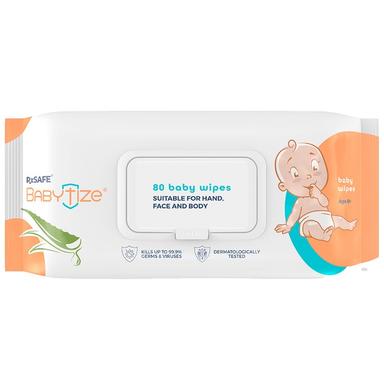 Babytize Baby Wipes (80 Each)