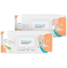 Babytize Baby Wipes (80 Each)