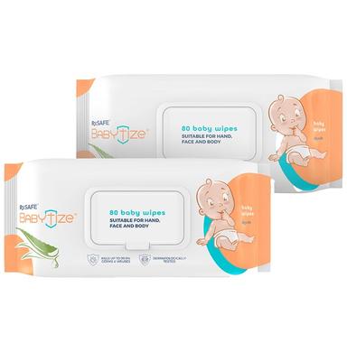 Babytize Baby Wipes (80 Each)