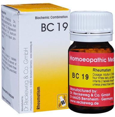 Dr. Reckeweg Bio-Combination 19 (BC 19) Tablet