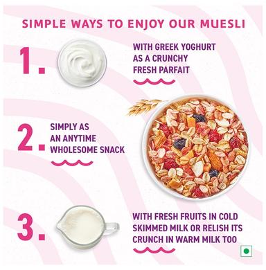 Bagrry's Crunchy Fruit and Nut with Cranberries Muesli