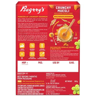 Bagrry's Crunchy Muesli with Almonds, Raisins & Honey