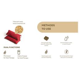 Aksobha Long Herbal Hot & Cold Therapy Pack with Elastic Belt