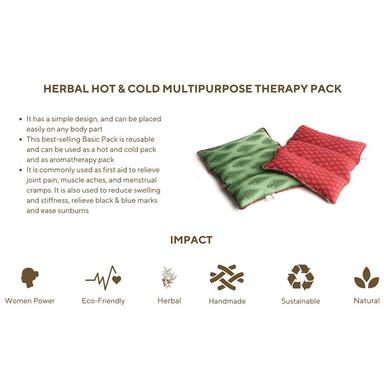 Aksobha Multipurpose Pain Relief Herbal Hot & Cold Therapy Pack