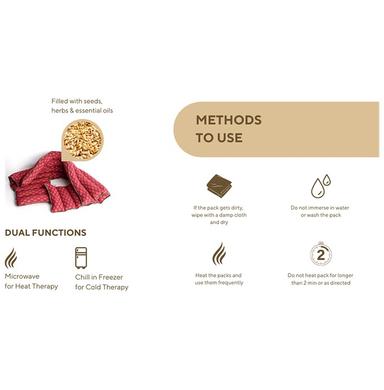 Aksobha Shoulder/Neck Pain Relief Herbal Hot & Cold Therapy Pack