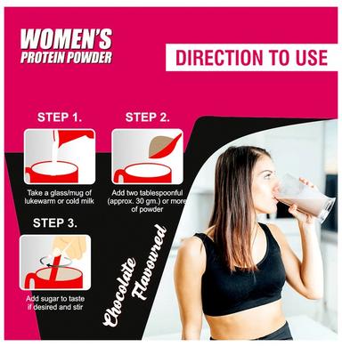 Aktive Herbals Women's Weight Gainer Protein Powder with Multivitamins & Minerals